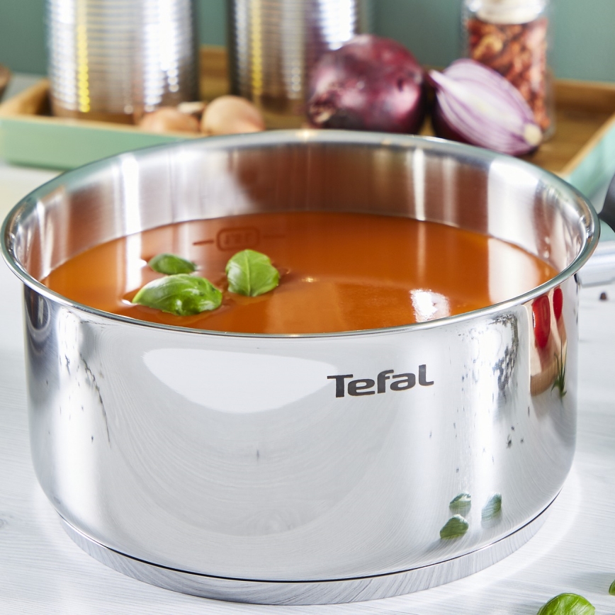 Tefal - Kasserolle med låg RECYCLE 16 cm