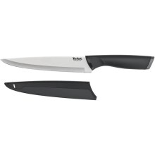 Tefal - Kniv rustfrit stål chef COMFORT 20 cm krom/sort