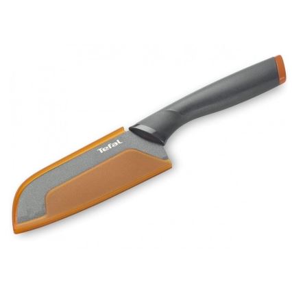 Tefal - Kniv rustfrit stål santoku FRESH KITCHEN 12 cm grå/orange