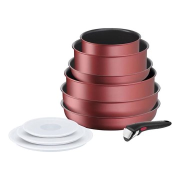 Tefal - Kogegrej 10 stk. INGENIO DAILY CHEF kobber