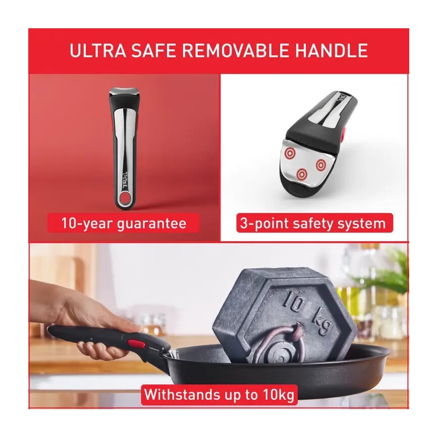 Tefal - Kogegrej 13 stk. INGENIO PREFERENCE ON rustfri