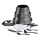 Tefal - Kogegrej 20 stk. INGENIO DAILY CHEF ON sort