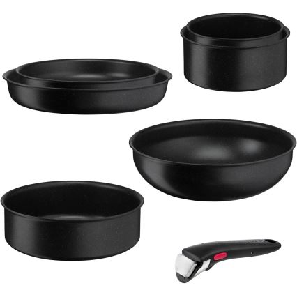 Tefal - Kogegrej 7 stk. INGENIO BLACK STONE