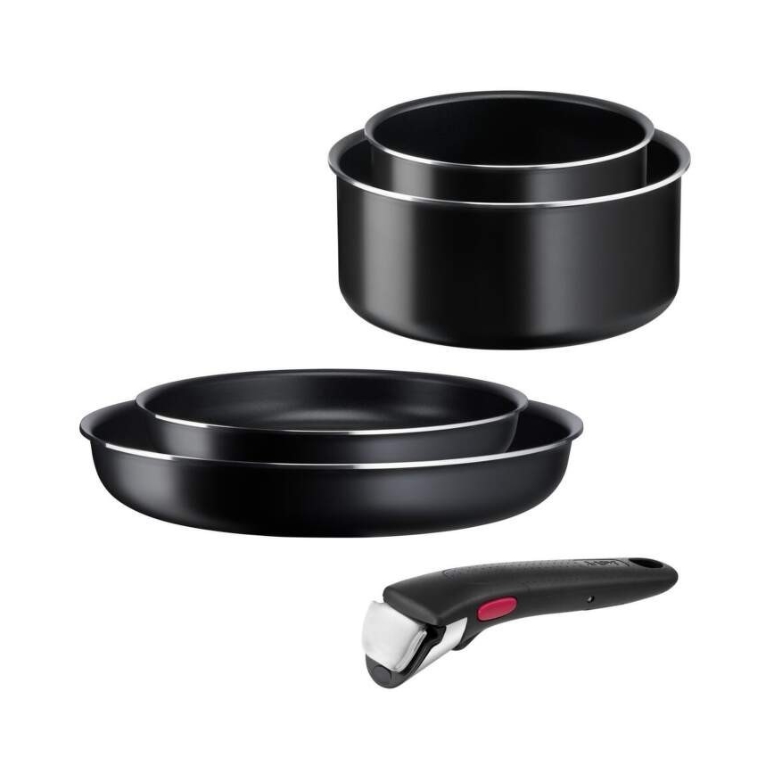 Tefal - Kogegrej INGENIO XL FORCE med titaniumoverflade 5 stk.