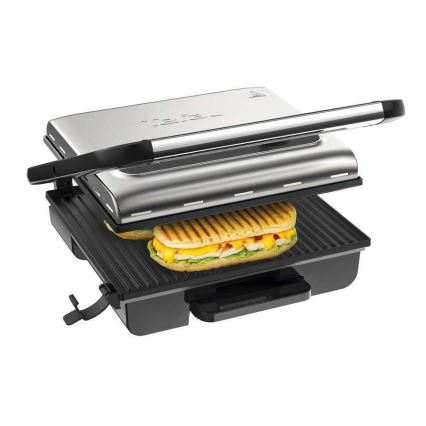 Tefal - Kontaktgrill INICIO 2000W/230V sort/rustfri