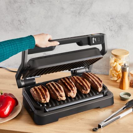 Tefal - Kontaktgrill OPTIGRILL 2200W/230V sort