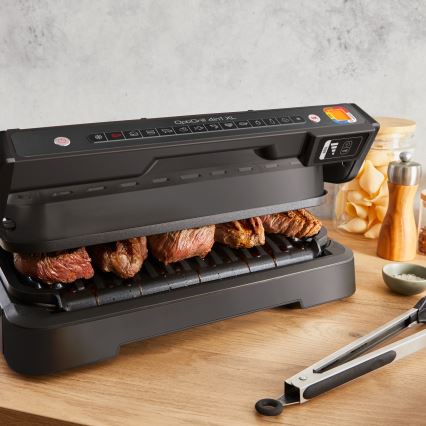 Tefal - Kontaktgrill OPTIGRILL 2200W/230V sort