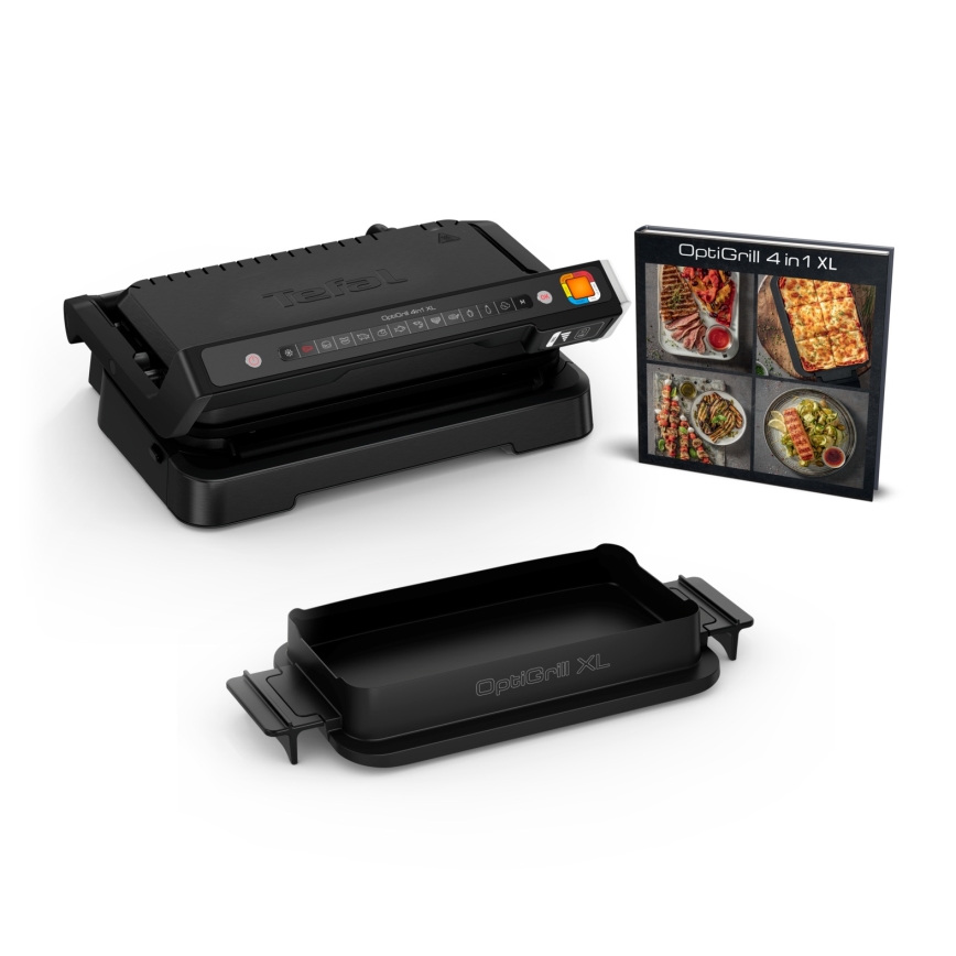 Tefal - Kontaktgrill OPTIGRILL 2200W/230V sort