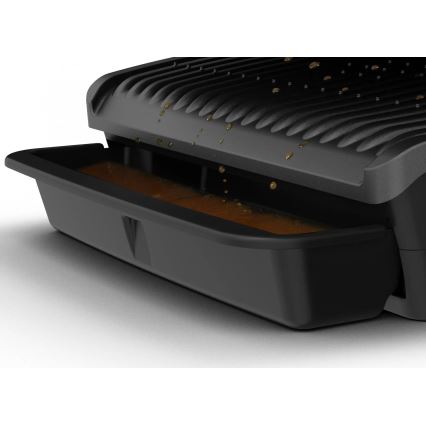 Tefal - Kontaktgrill OPTIGRILL ELITE 2000W/230V sort