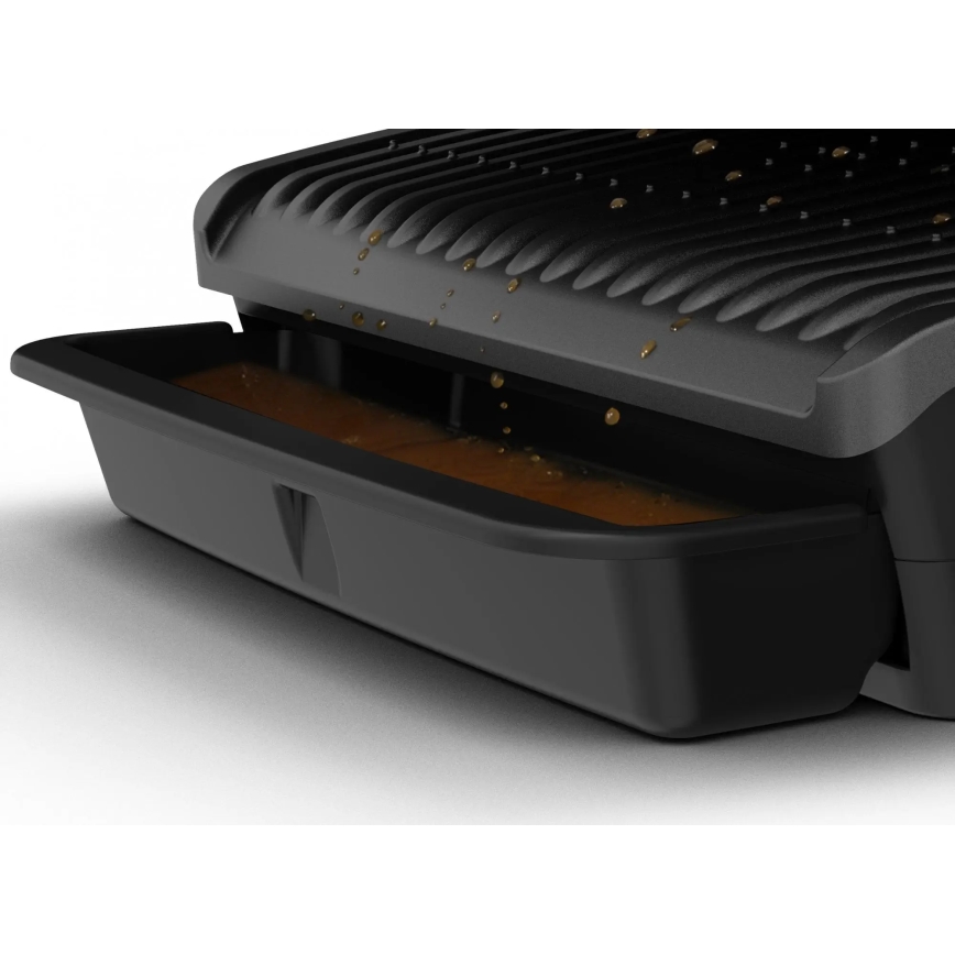 Tefal - Kontaktgrill OPTIGRILL ELITE 2000W/230V sort