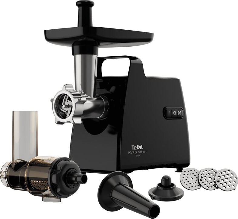 Tefal - Kødhakker 6-i-1 2000W/230V sort