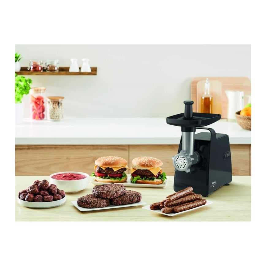 Tefal - Kødhakker 6-i-1 2000W/230V sort