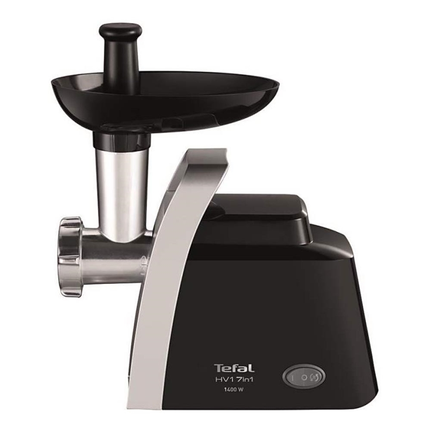 Tefal - Kødhakker 7-i-1 1400W/230V sort/sølvfarvet
