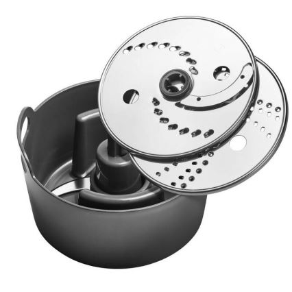 Tefal - Køkkenmaskine DOUBLE FORCE 1000W/230V sort