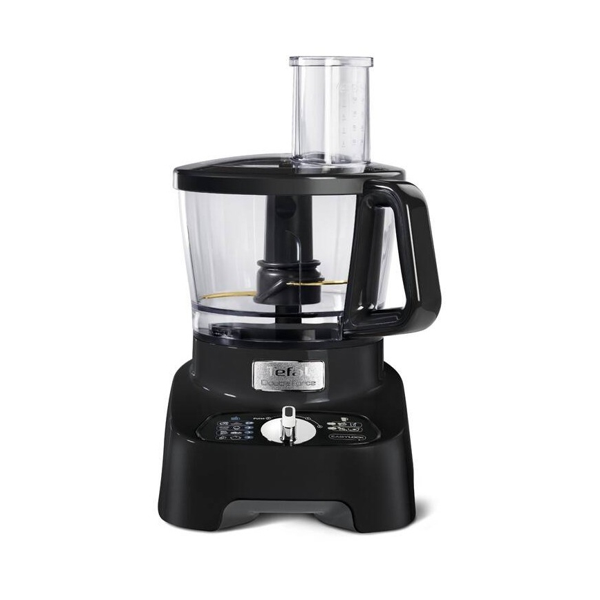 Tefal - Køkkenrobot DOUBLE FORCE 1000W/230V sort