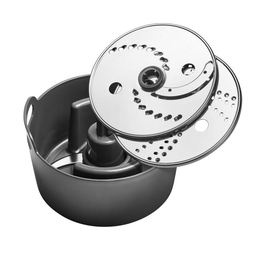 Tefal - Køkkenrobot DOUBLE FORCE 1000W/230V sort
