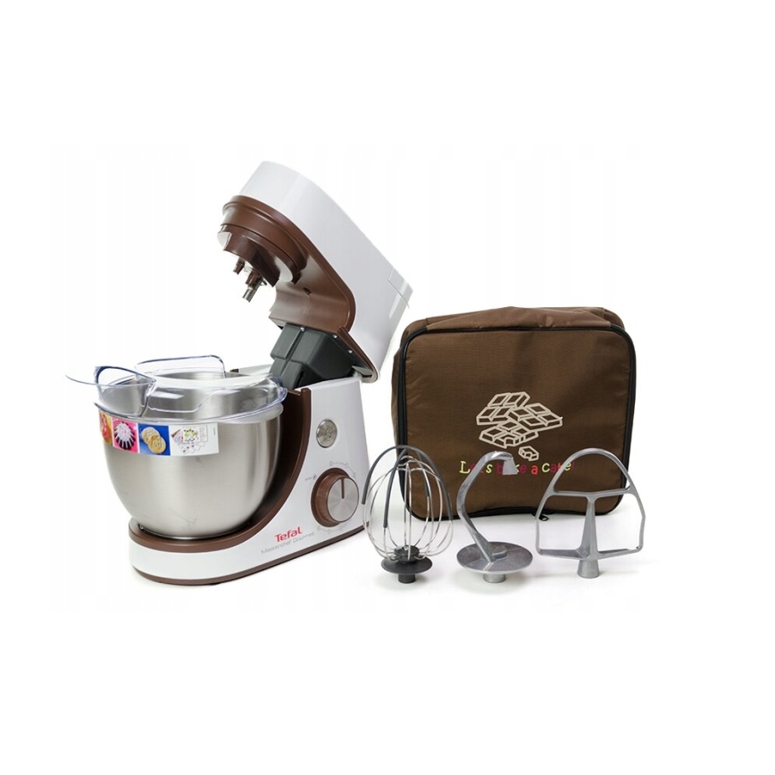 Tefal - Køkkenrobot MASTERCHEF GOURMET 1100W/230V hvid