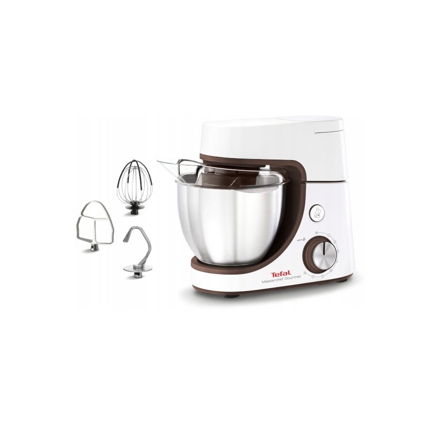 Tefal - Køkkenrobot MASTERCHEF GOURMET 1100W/230V hvid