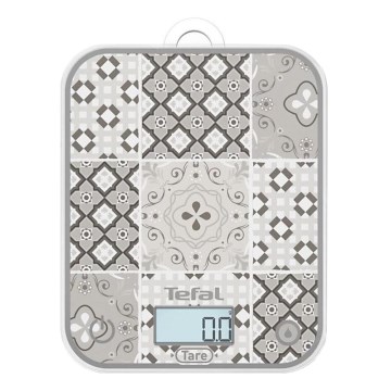Tefal - Køkkenvægt OPTISS 2xAAA beige