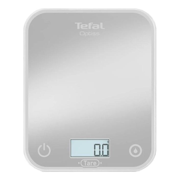 Tefal - Køkkenvægt OPTISS 2xAAA grå