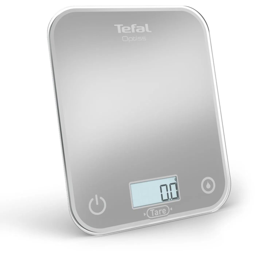Tefal - Køkkenvægt OPTISS 2xAAA grå