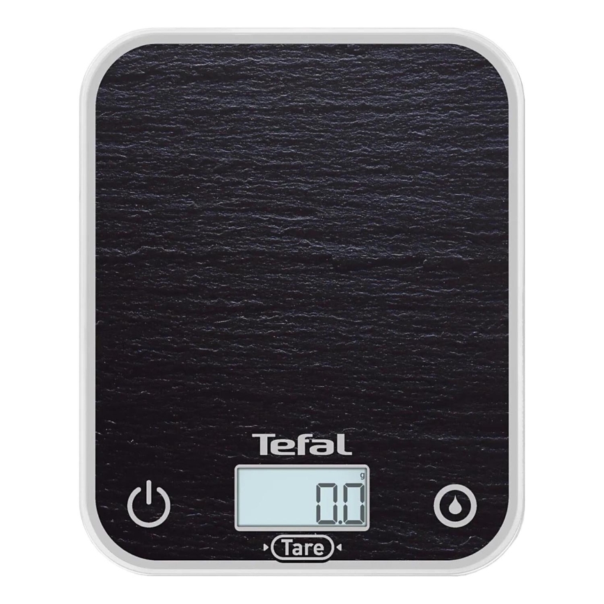 Tefal - Køkkenvægt OPTISS 2xAAA sort