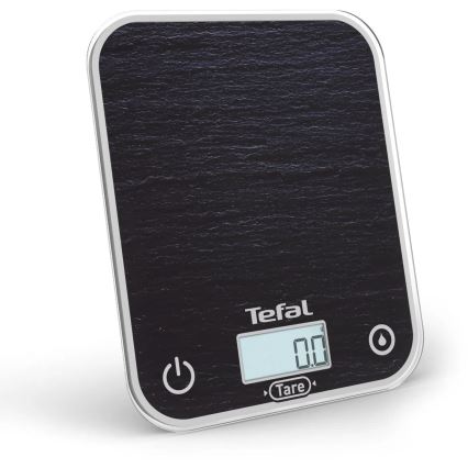 Tefal - Køkkenvægt OPTISS 2xAAA sort