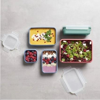 Tefal - Madbeholder 0,55 l MSEAL COLOR lyserød
