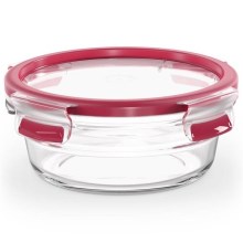Tefal - Madbeholder 0,6 l MSEAL GLASS rød/glas