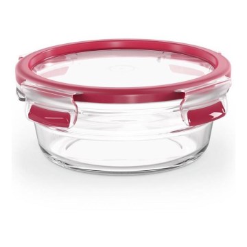 Tefal - Madbeholder 0,6 l MSEAL GLASS rød/glas