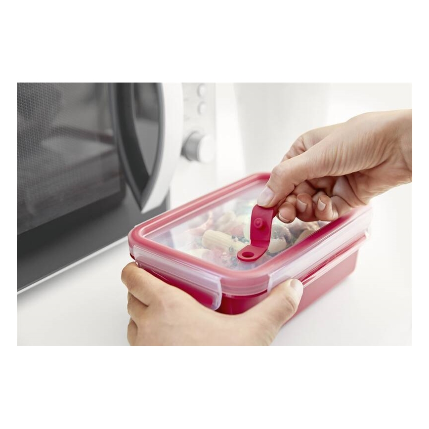 Tefal - Madbeholder 0,8 l MASTER SEAL MICRO rød