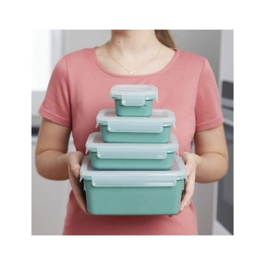 Tefal - Madbeholder 0,8 l MSEAL COLOR grøn