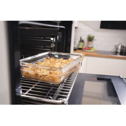 Tefal - Madbeholder 1,1 l MSEAL GLASS rød/glas