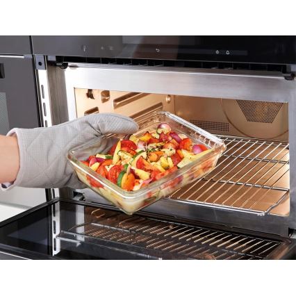 Tefal - Madbeholder 1,3 l MSEAL GLASS rød/glas