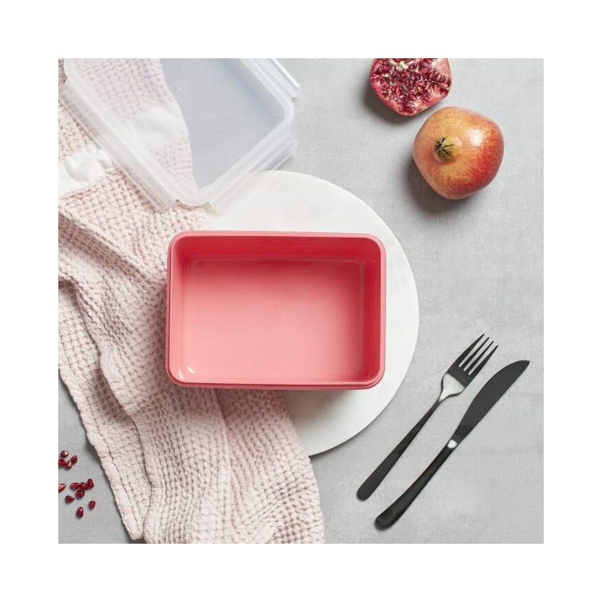 Tefal - Madbeholder 2,2 l MSEAL COLOR lyserød