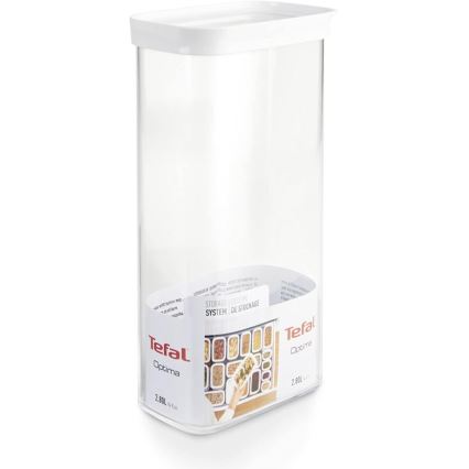 Tefal - Madbeholder 2,8 l OPTIMA hvid/transparent