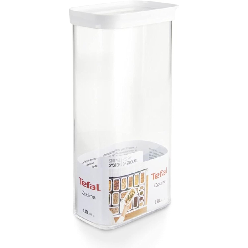 Tefal - Madbeholder 2,8 l OPTIMA hvid/transparent