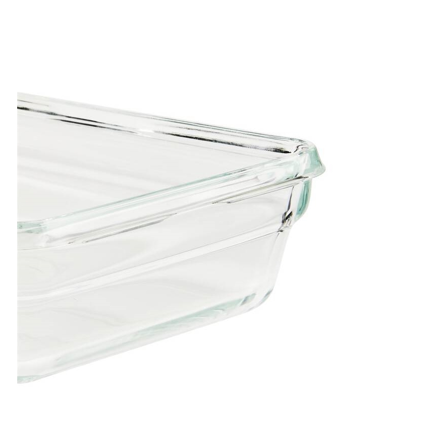 Tefal - Madbeholder til fødevarer 3 l MSEAL GLASS rød/glas