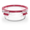 Tefal - Madopbevaringsbeholder 0,6 l MSEAL GLASS rød/glas