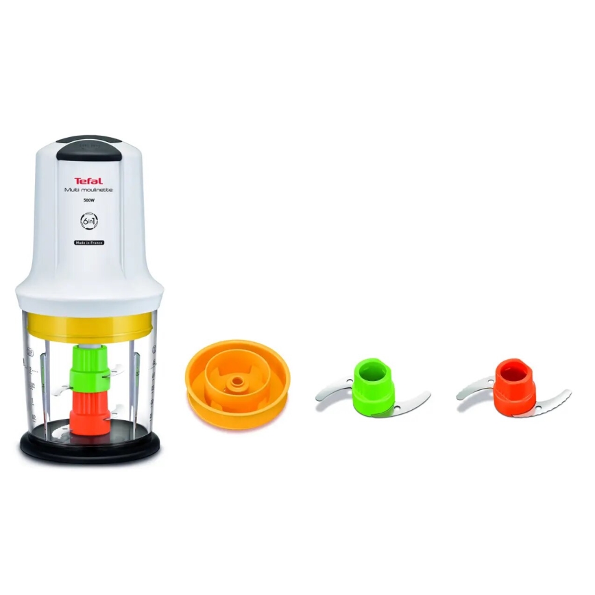 Tefal - Minihakker 500W/230V hvid