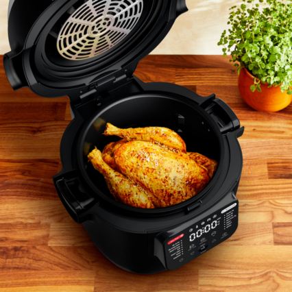 Tefal - Multifunktionel gryde og airfryer 2-i-1 MULTICOOK ACTIFRY 1334W/230V 6 l