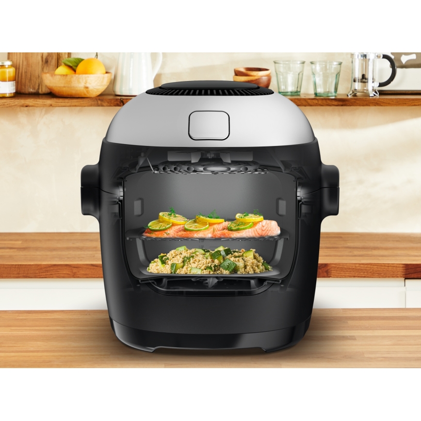 Tefal - Multifunktionel gryde og airfryer 2-i-1 MULTICOOK ACTIFRY 1334W/230V 6 l
