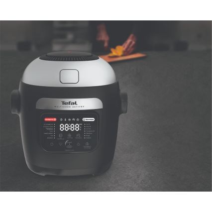 Tefal - Multifunktionel gryde og airfryer 2-i-1 MULTICOOK ACTIFRY 1334W/230V 6 l