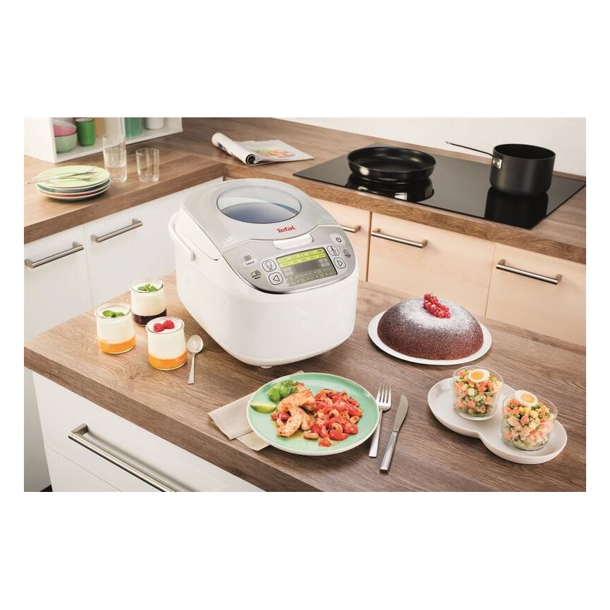Tefal - Multifunktionel elektrisk gryde FUZZY 750W/230V