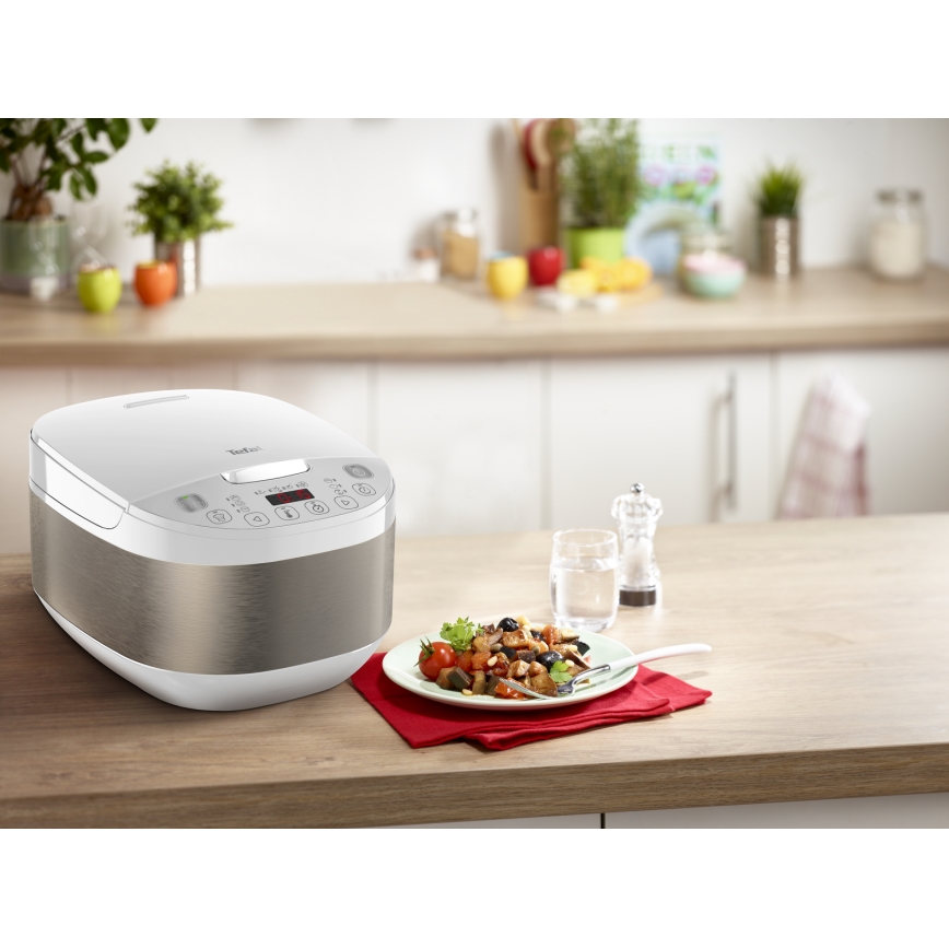 Tefal - Multifunktionel elektrisk gryde SIMPLY COOK PLUS 750W/230V