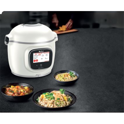 Tefal - Multifunktionel elektrisk trykkoger 6 l COOK4ME TOUCH PRO 1600W/230V Wi-Fi