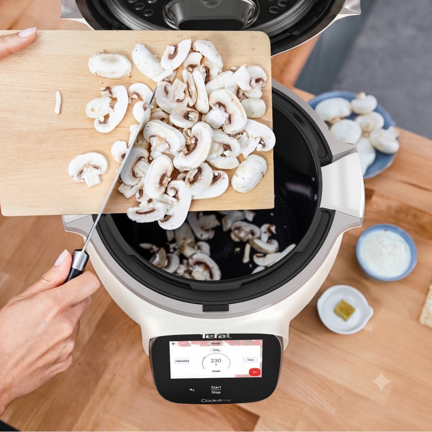 Tefal - Multifunktionel elektrisk trykkoger 6 l COOK4ME TOUCH PRO 1600W/230V Wi-Fi