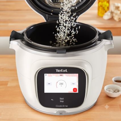 Tefal - Multifunktionel elektrisk trykkoger 6 l COOK4ME TOUCH PRO 1600W/230V Wi-Fi