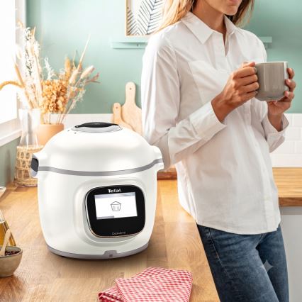 Tefal - Multifunktionel elektrisk trykkoger 6 l COOK4ME TOUCH PRO 1600W/230V Wi-Fi