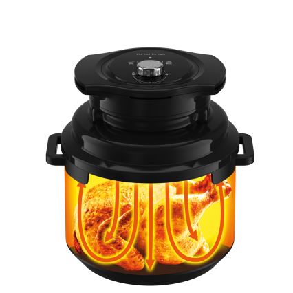 Tefal - Multifunktionel elektrisk trykkoger 7,6 l 1200W/230V sort